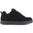 DC Shoes Court Graffik Composite-Toe Slip Resistant Work Shoe Black Profile View