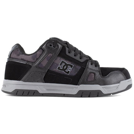 DC Shoes Stag Work Composite Toe Work Shoe – Black/Camo Profile View