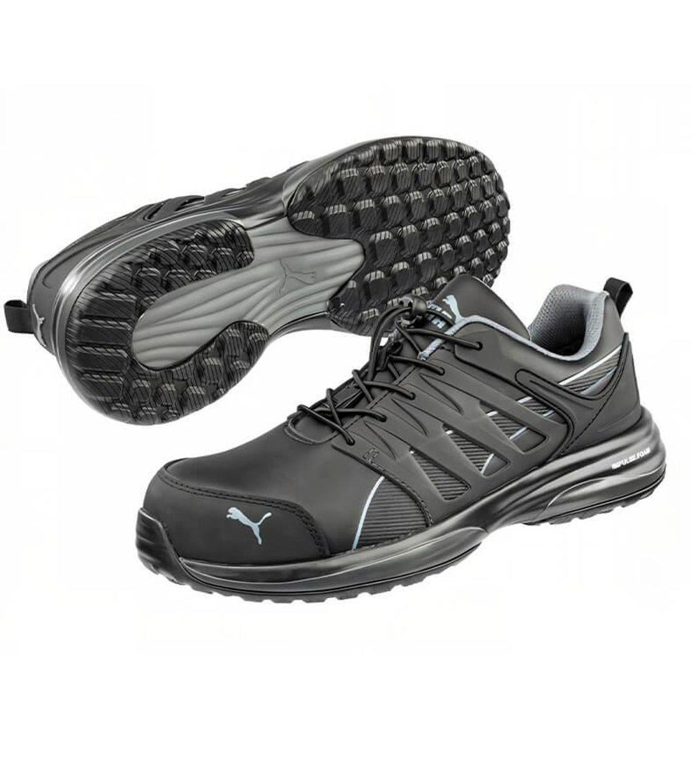 Puma Safety Velocity Composite Toe Work Shoes – Black image view 6