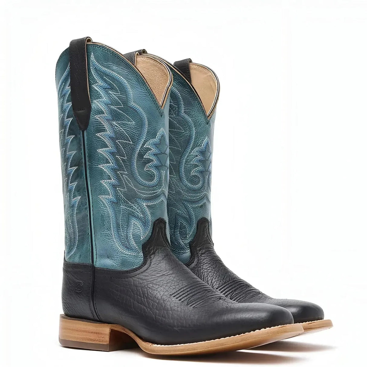 Durango Arena Pro Black and Blue Lagoon Western Boot Cover