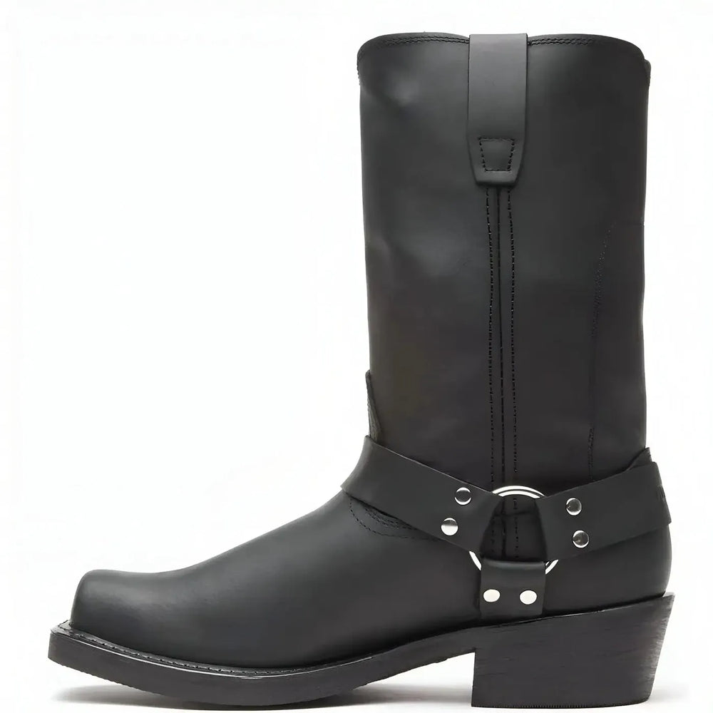 Durango Black Harness Boot Heel