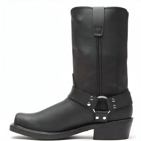 Durango Black Harness Boot Heel