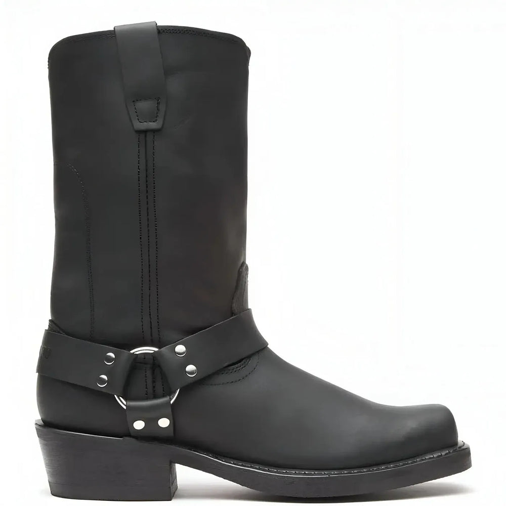 Durango Black Harness Boot Medial