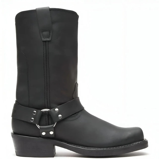 Durango Black Harness Boot Medial