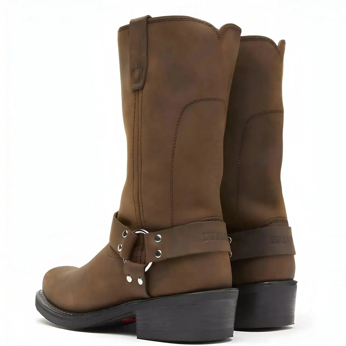 Durango Brown Harness Boot Heel