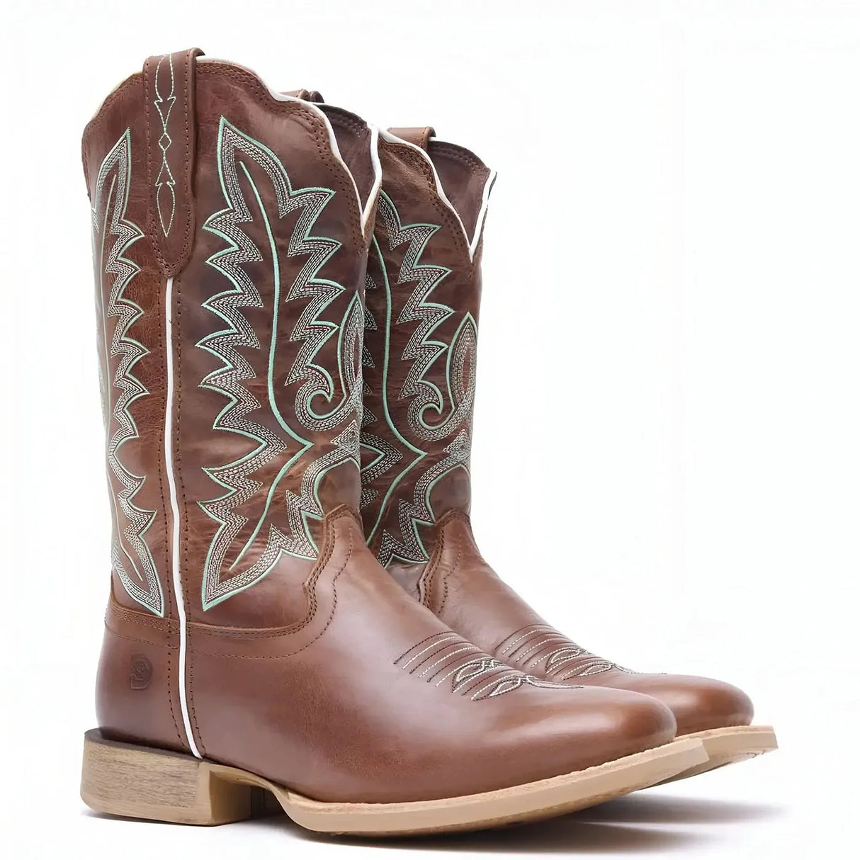 Durango Women's Durango Lady Rebel Pro Burnished Sand Western Boot Heel