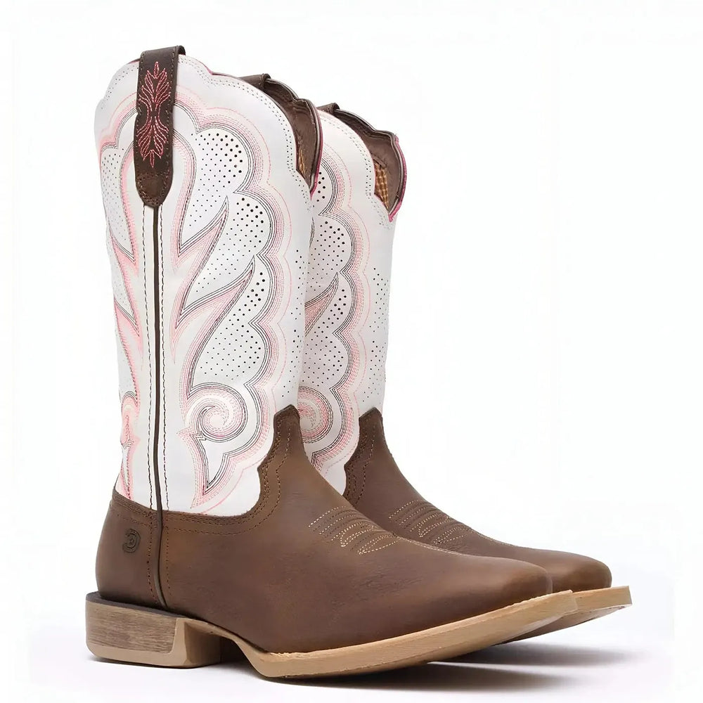 Durango Women’s Durango Lady Rebel Pro™ White Ventilated Western Boot Heel