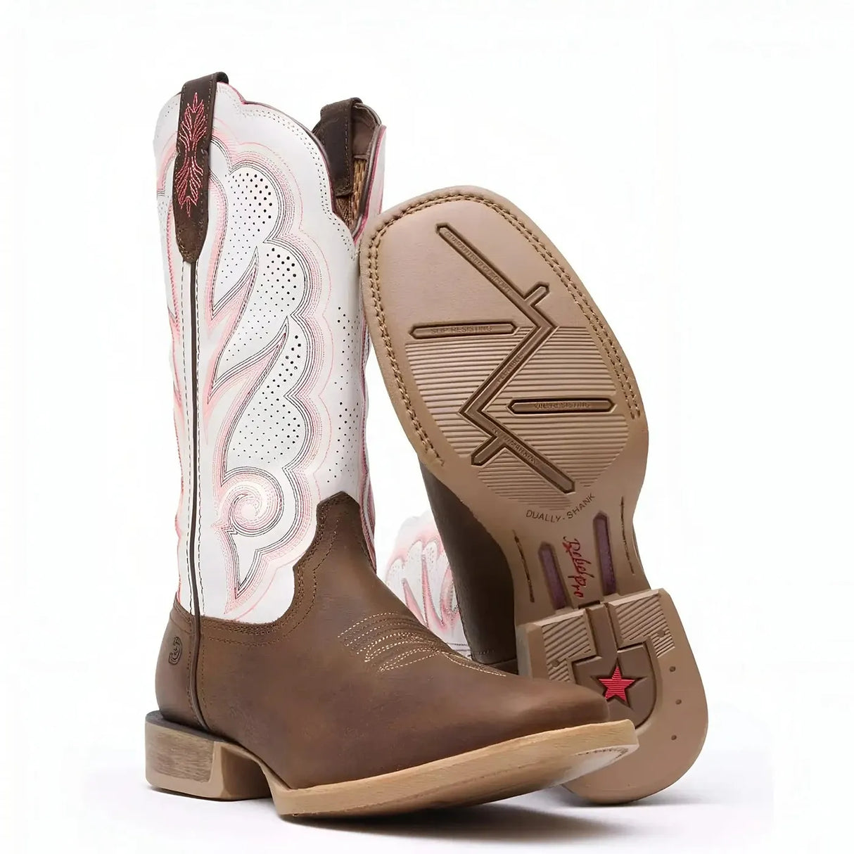 Durango Women’s Durango Lady Rebel Pro™ White Ventilated Western Boot Side
