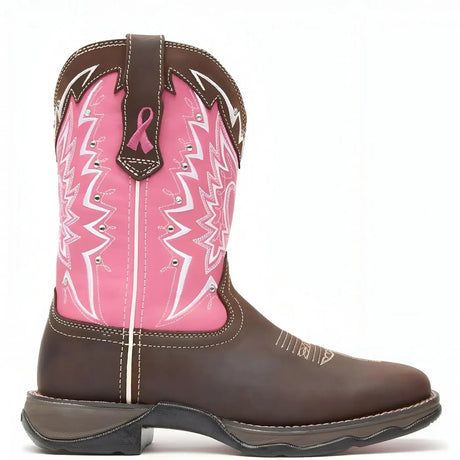 Durango Women’s Lady Rebel by Durango Benefiting Stefanie Spielman Western Boot Medial