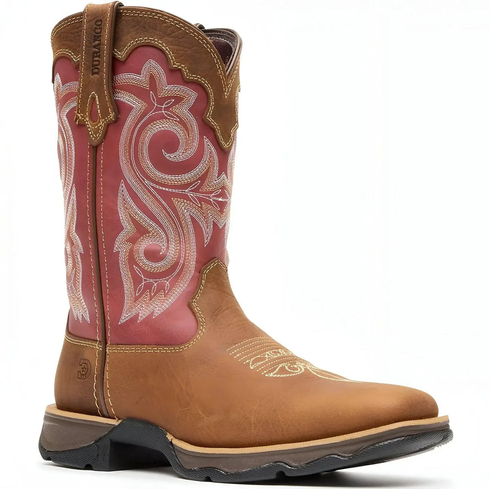 Durango Women’s Lady Rebel by Durango Red Western Boot Cover