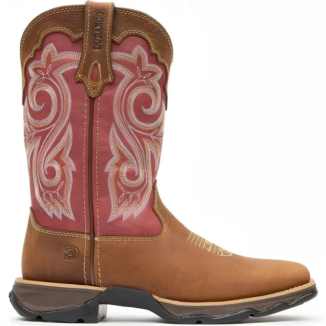 Durango Women’s Lady Rebel by Durango Red Western Boot Medial