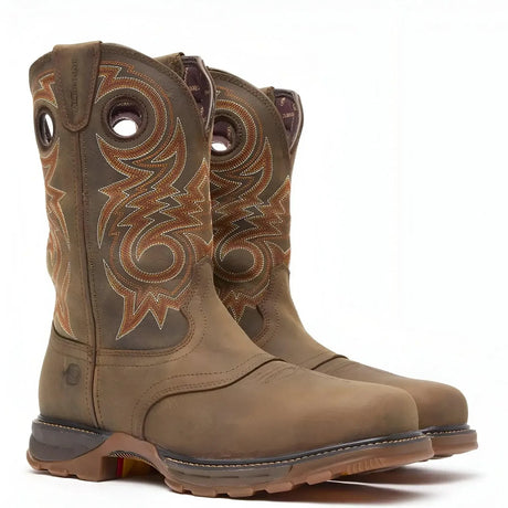Durango Maverick XP Composite Toe Waterproof Western Work Boot Brown Cover