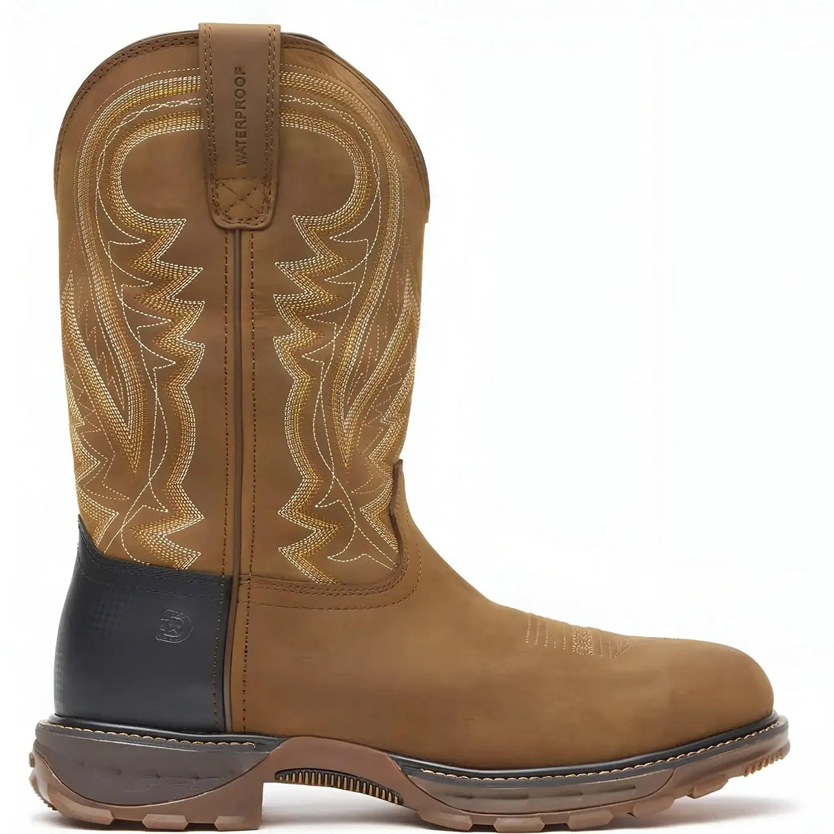 Durango Maverick XP Steel Toe Waterproof Western Work Boot Coyote Brown Medial