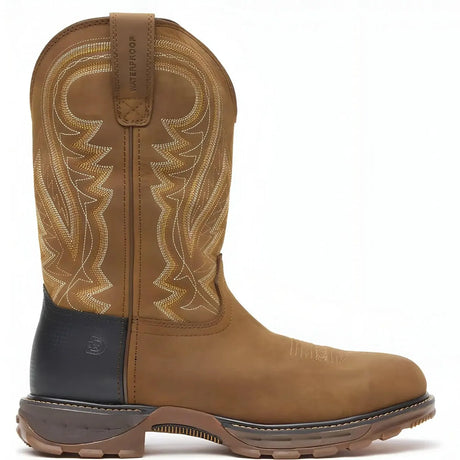 Durango Maverick XP Steel Toe Waterproof Western Work Boot Coyote Brown Medial