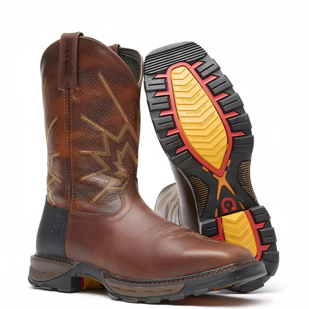 Durango Maverick XP Steel Toe Ventilated Pull-On Work Boot Heel