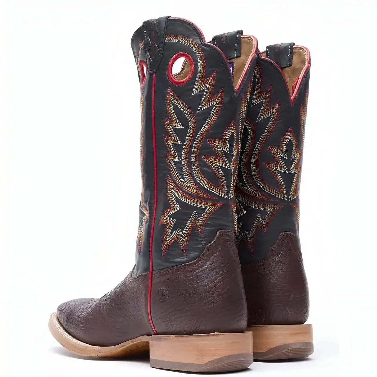 Durango PRCA Collection Shrunken Bullhide Western Boot Chestnut & Black Heel