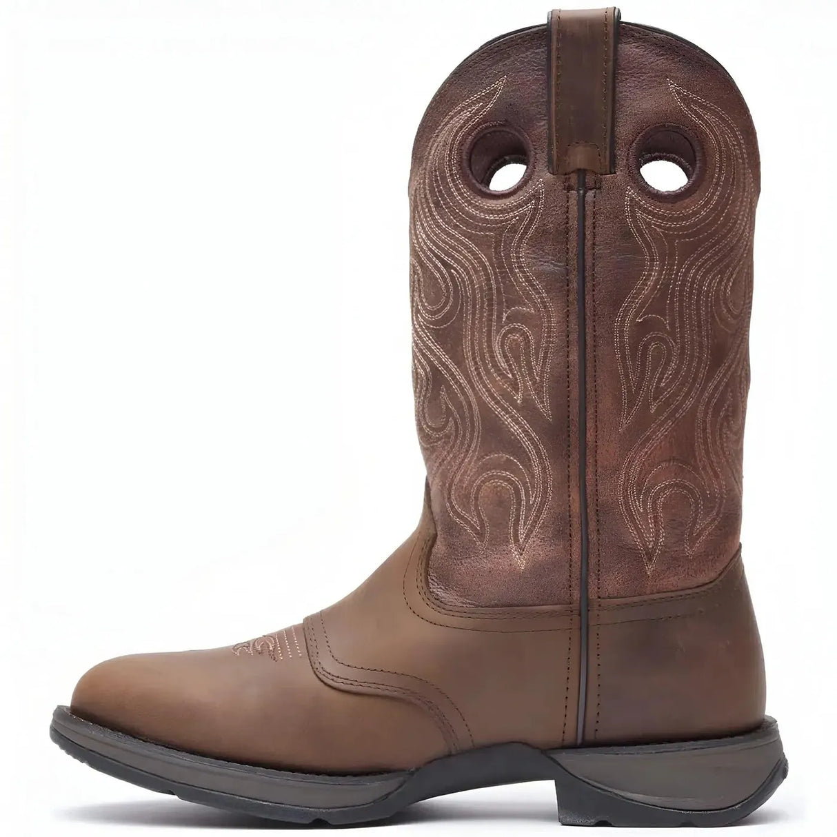 Durango Rebel™ by Durango® Brown Saddle Western Boot Heel