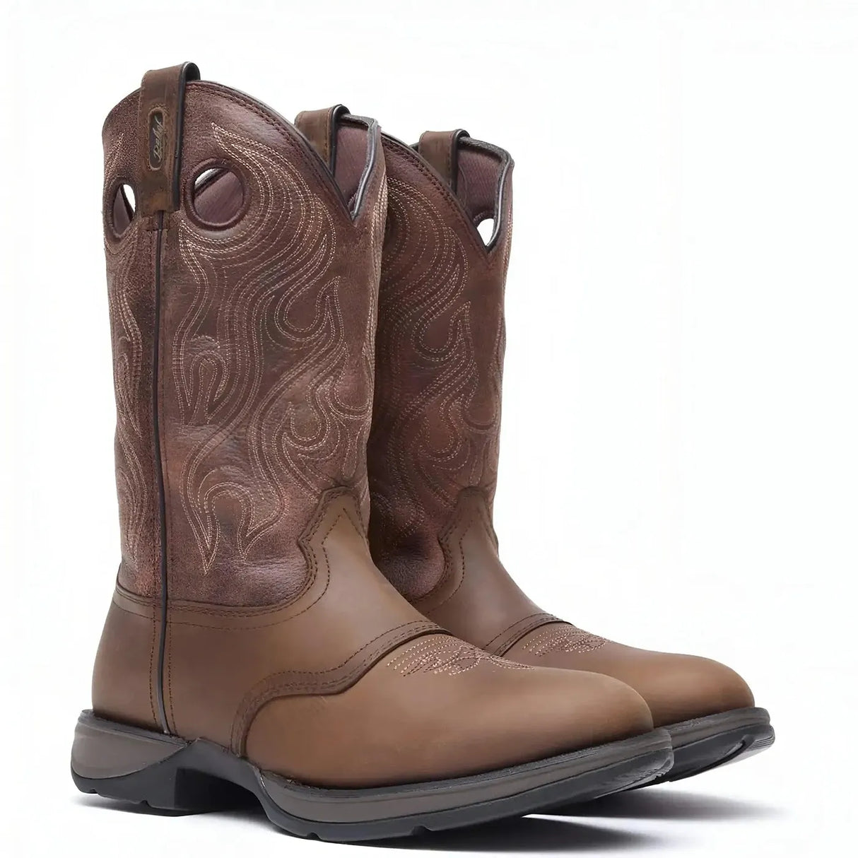 Durango Rebel™ by Durango® Brown Saddle Western Boot Side