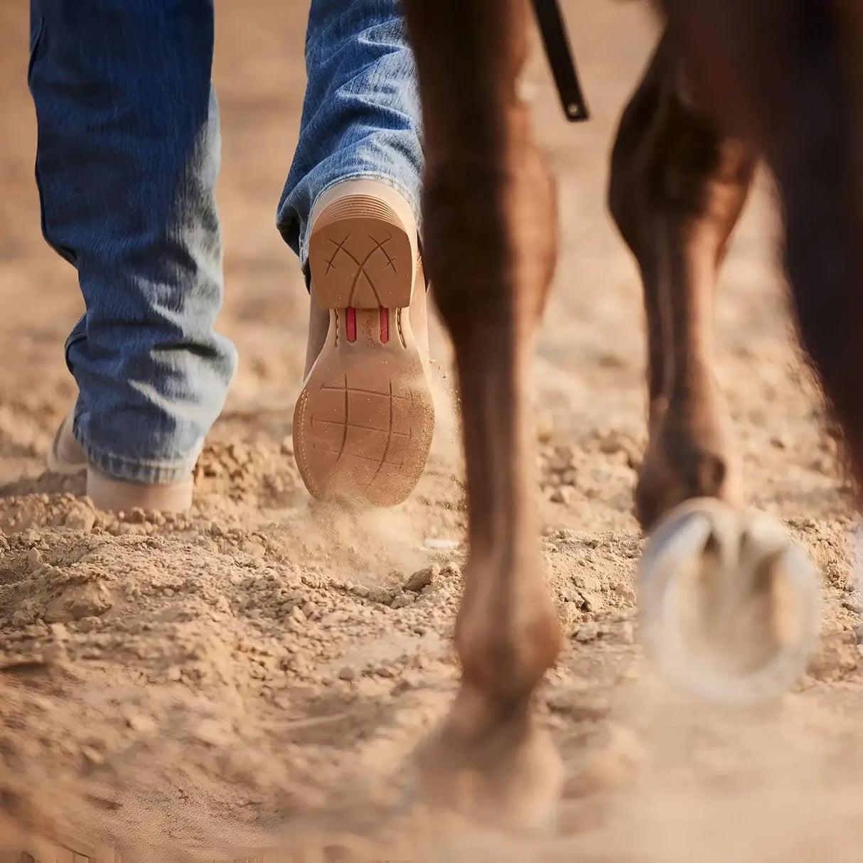 Durango Rebel Pro Lite Coyote Brown Western Boot Heel