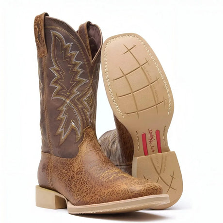 Durango Rebel Pro Lite Rustic Tan & Tobacco Western Boot Side