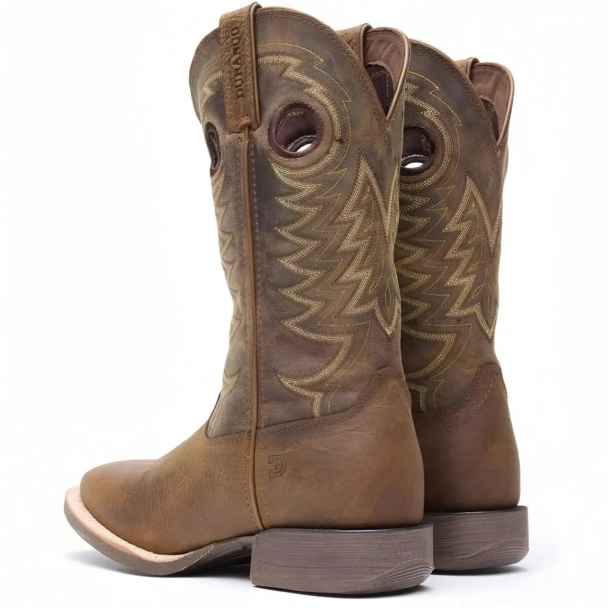 Durango Rebel Pro Brown Western Boot Heel