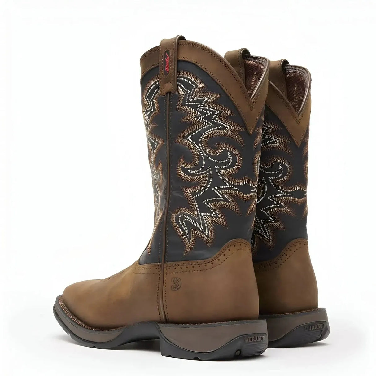 Durango Rebel Pull-on Western Boot Chocolate And Midnight Cover