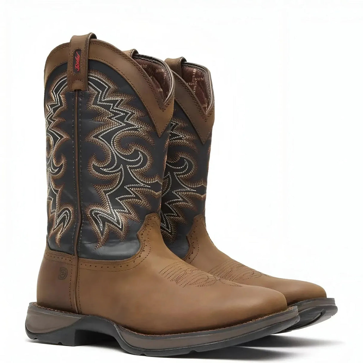 Durango Rebel Pull-on Western Boot Chocolate And Midnight Side