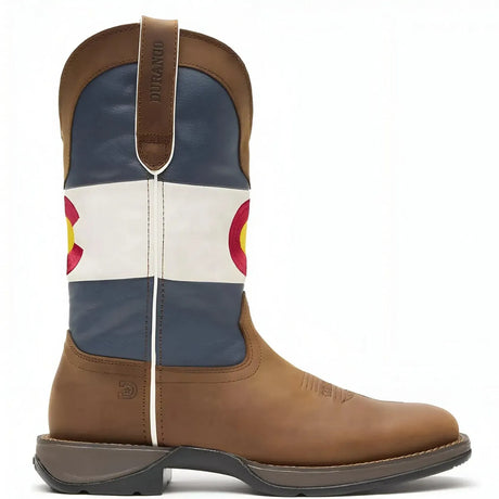 Durango Rebel Colorado Flag Western Boot Medial