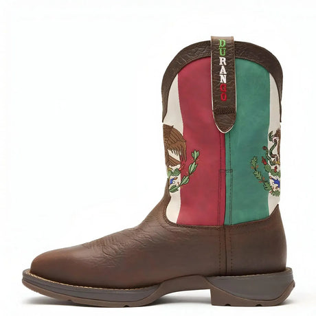 Durango Rebel Steel Toe Mexico Flag Western Boot Cover
