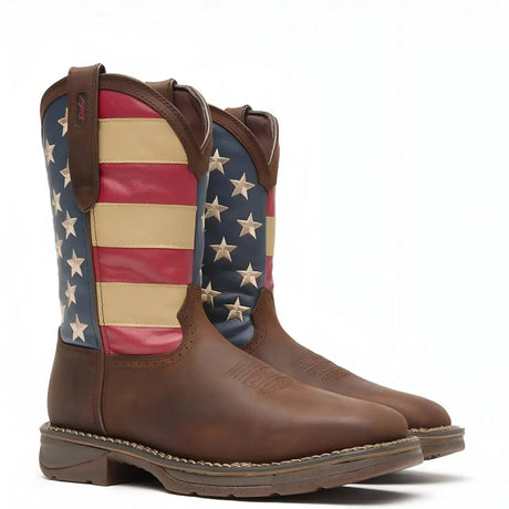 Durango Rebel Steel Toe Flag Western Flag Boot Cover