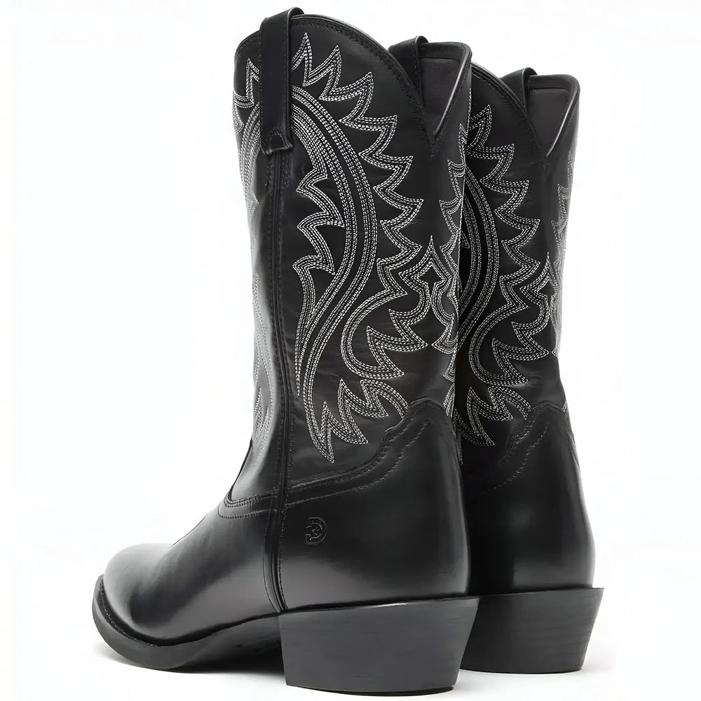 Durango Shyloh Black Western Boot Heel