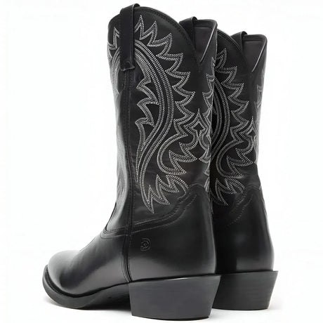Durango Shyloh Black Western Boot Heel