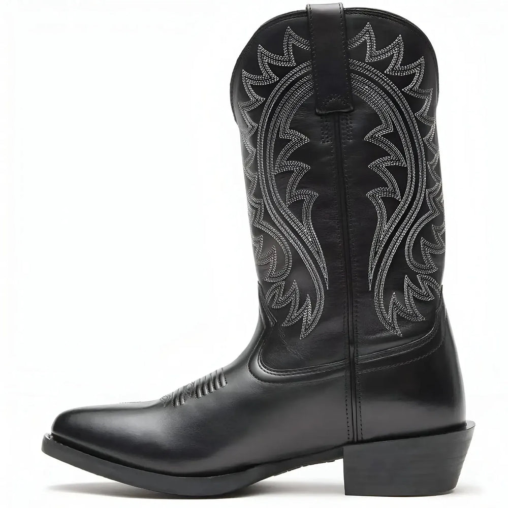 Durango Shyloh Black Western Boot Side