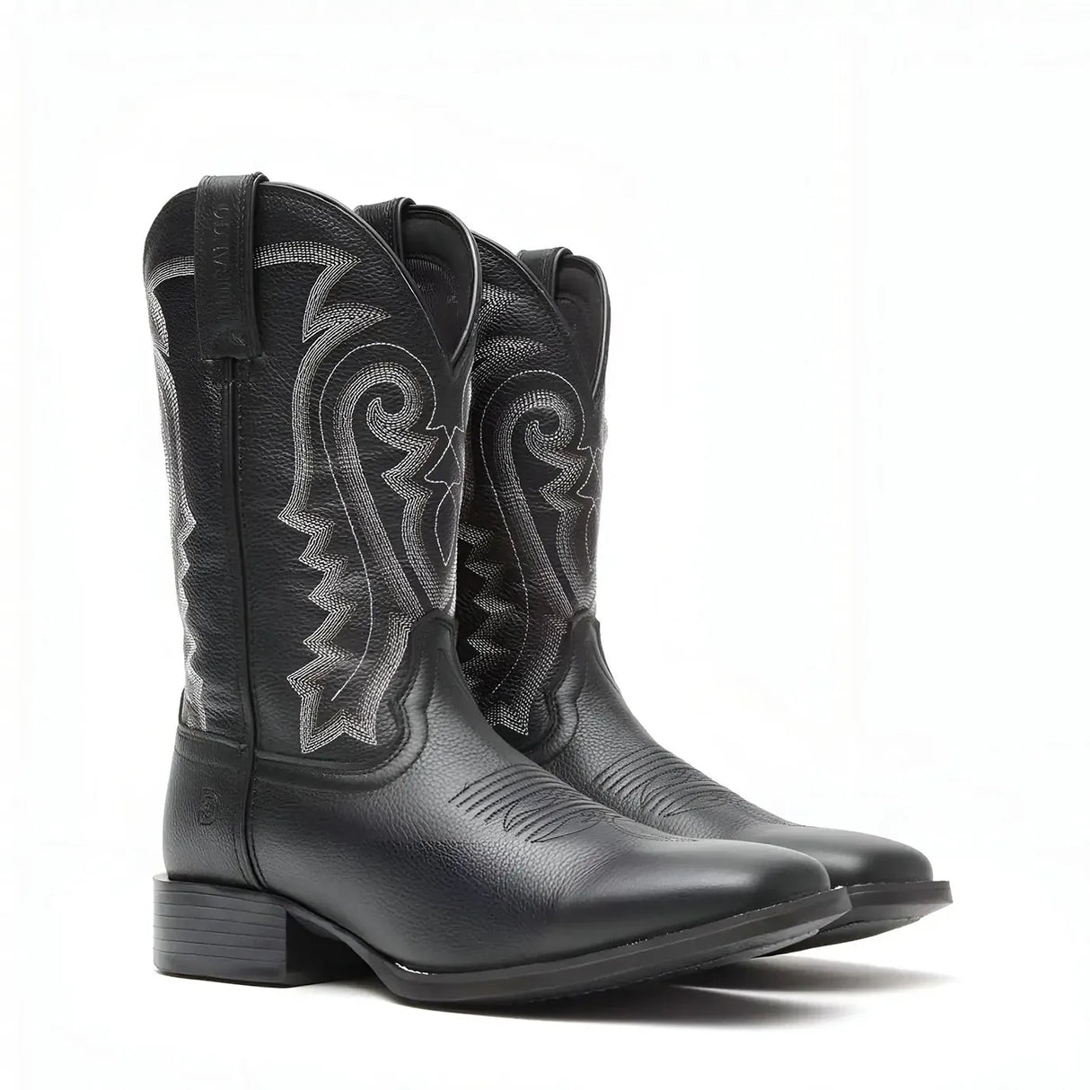 Durango Westward Black Onyx Western Boot Heel