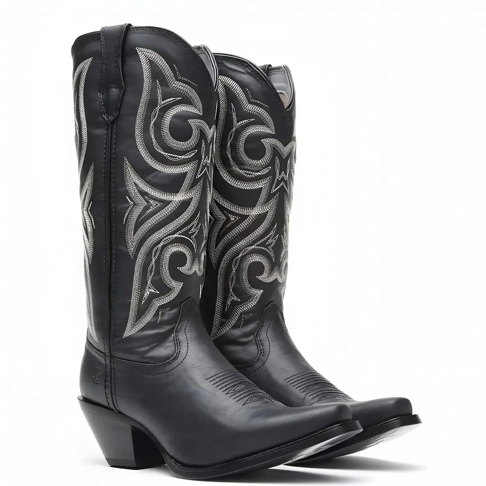 Durango Women's Crush by Durango Black Beauty Western Boot Heel