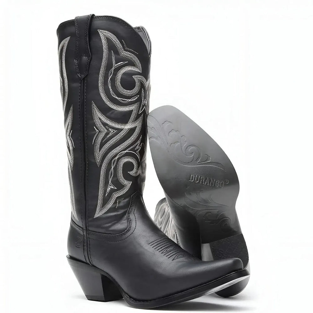 Durango Women's Crush by Durango Black Beauty Western Boot Side