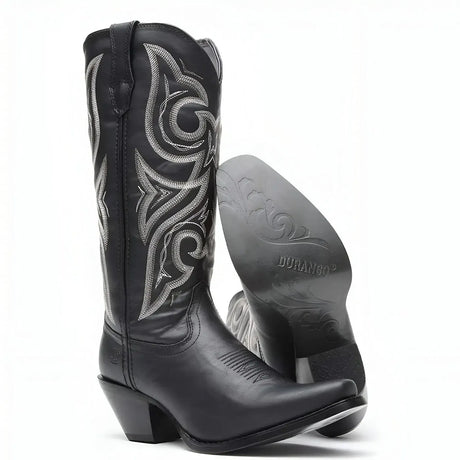 Durango Women's Crush by Durango Black Beauty Western Boot Side