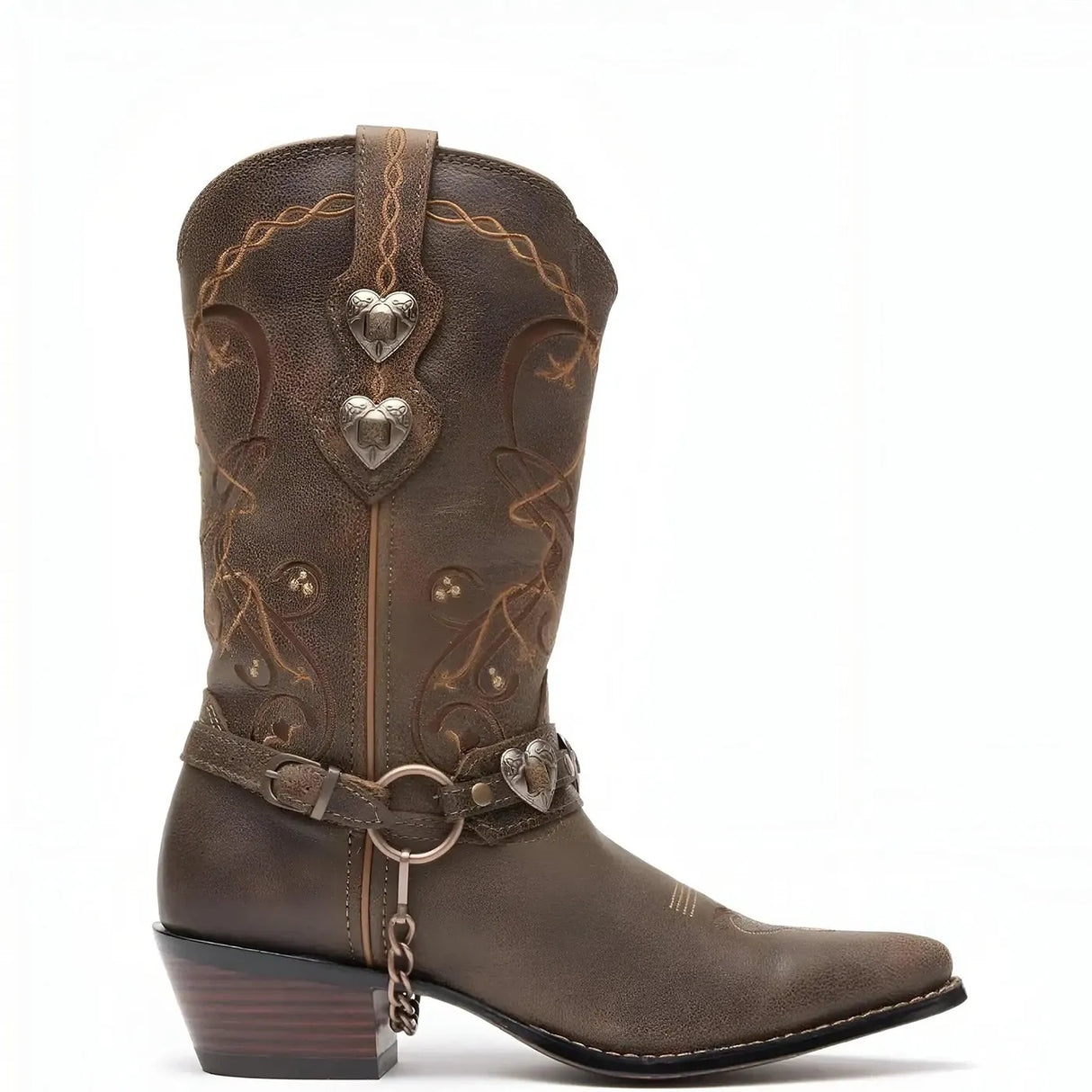 Durango Women’s Crush by Durango Brown Heartbreaker Boot Medial