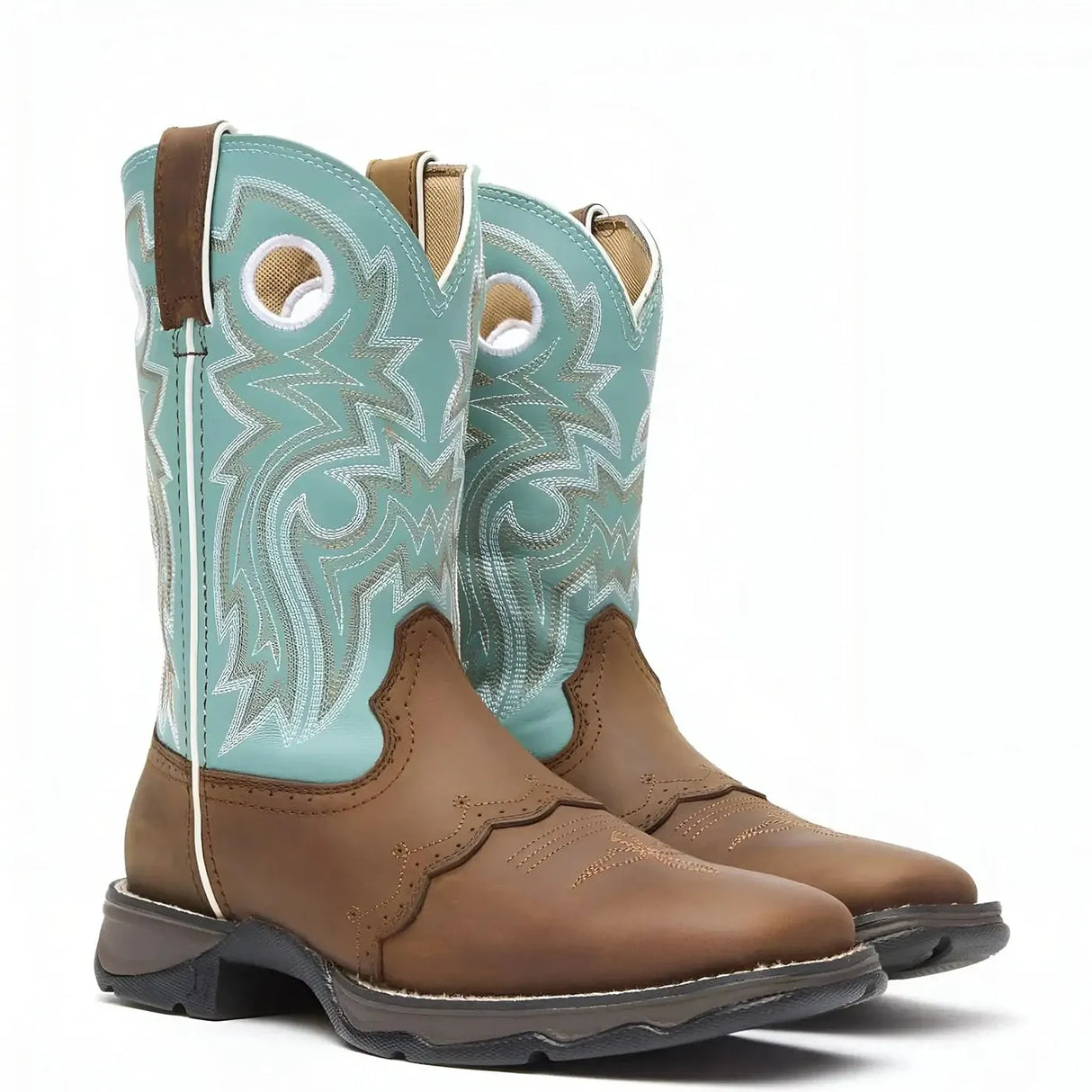 Durango Women’s Lady Rebel by Durango Powder n’ Lace Saddle Western Boot Cover