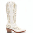 Durango Women’s Durango Crush Tall Western Boot Ivory Medial