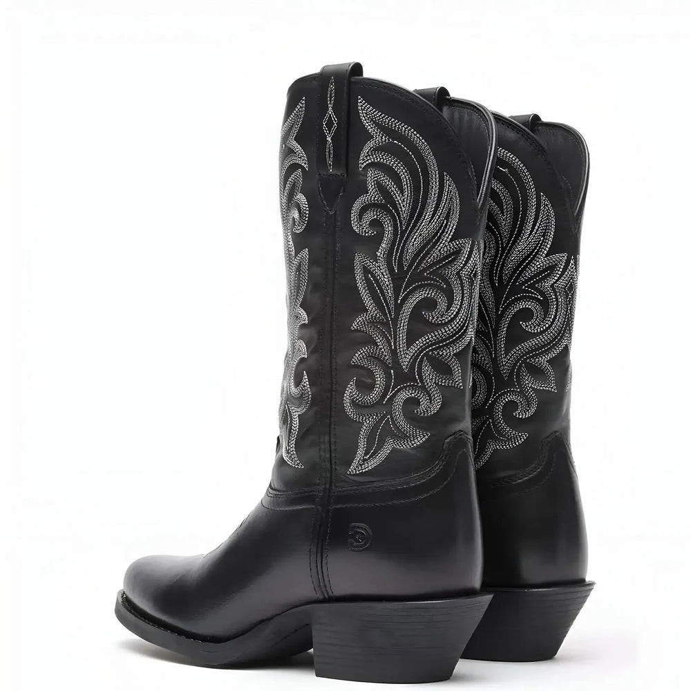 Durango Women’s Durango Shyloh Black Western Boot Heel