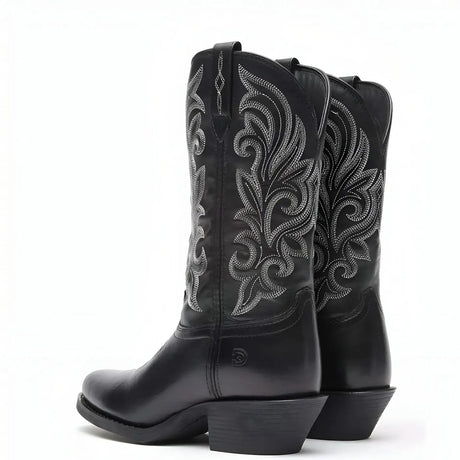 Durango Women’s Durango Shyloh Black Western Boot Heel