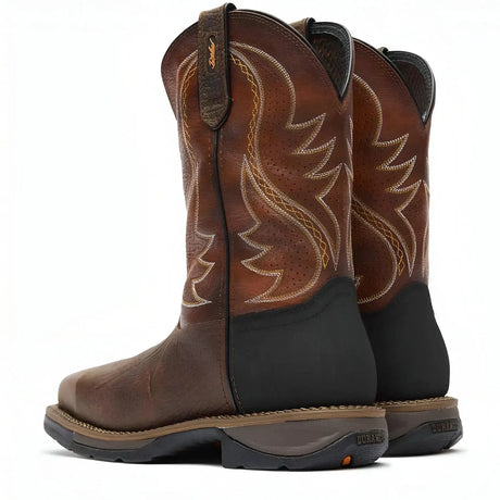 Durango Workin’ Rebel Steel Toe Ventilated with InsulKul Work Boot Heel