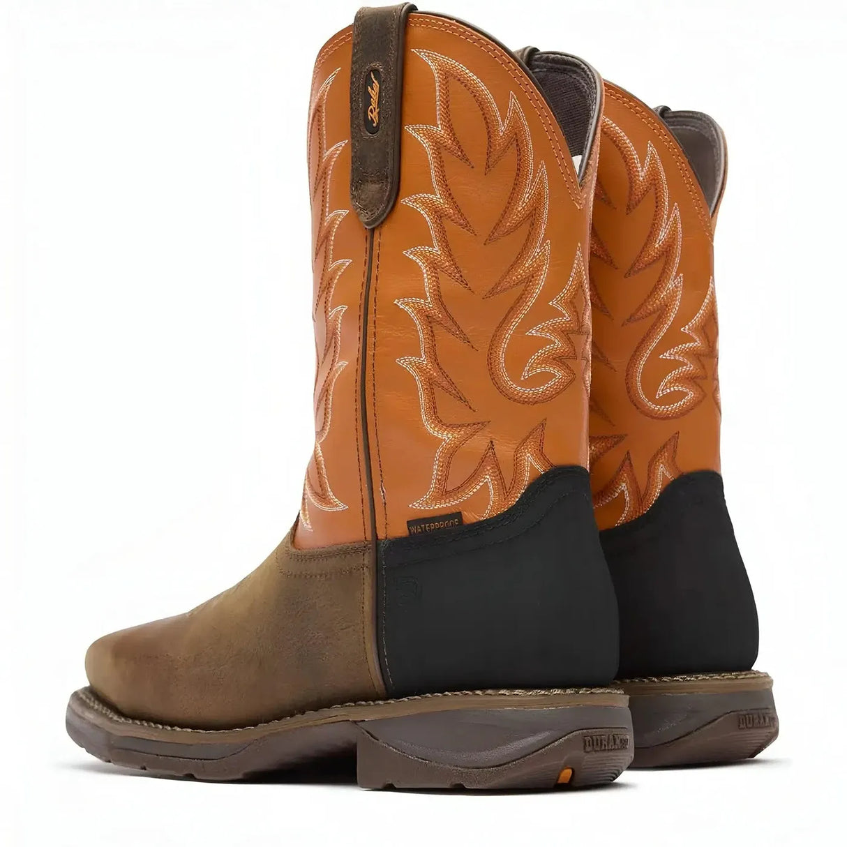 Durango Workin’ Rebel Steel Toe Waterproof with InsulKul Work Boot Cover