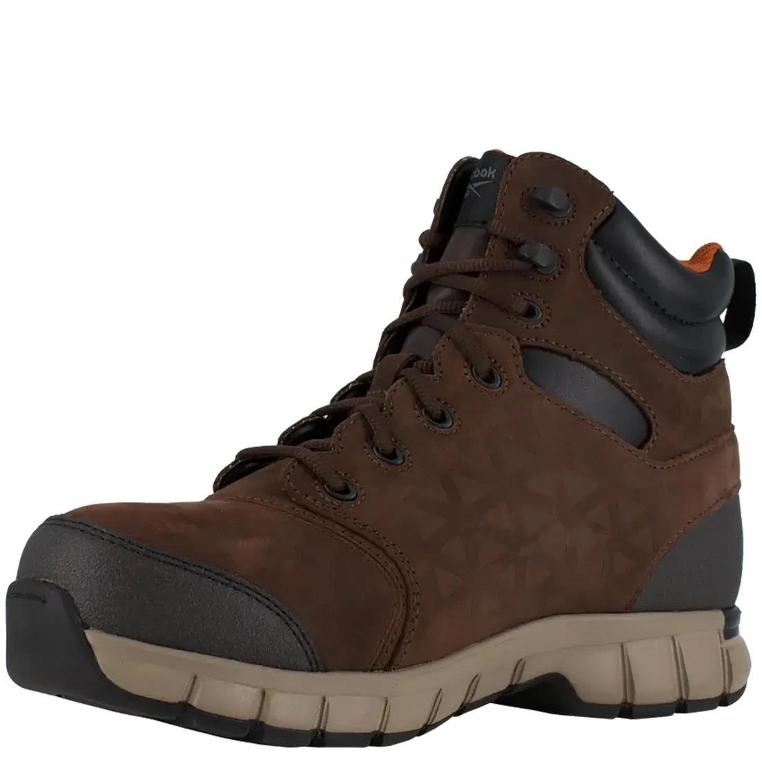Sublite Cushion 6 Inch Composite-Toe Waterproof Athletic Work Boot Brown