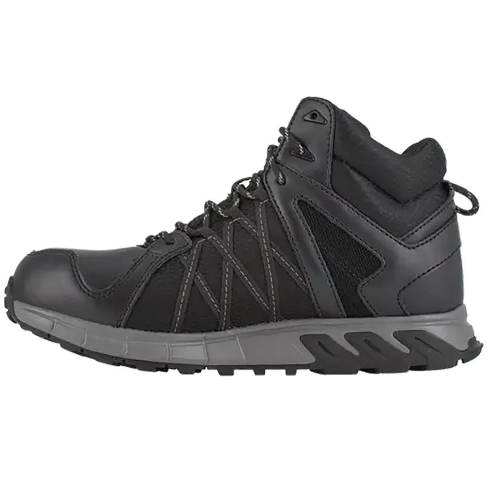 Trailgrip Alloy-Toe Athletic Work Boot Black