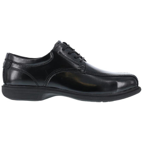 Florsheim Coronis Steel-Toe Dress Oxford Work Shoe Black Profile View