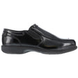 Florsheim Coronis Steel-Toe Slip On Dress Work Shoe Black Profile View