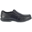 Florsheim Loedin Steel-Toe Slip On Work Shoe Black Profile View