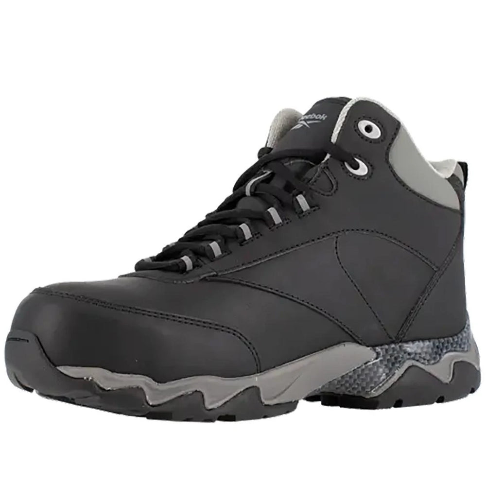 Beamer Composite-Toe Waterproof Athletic Work Boot Black